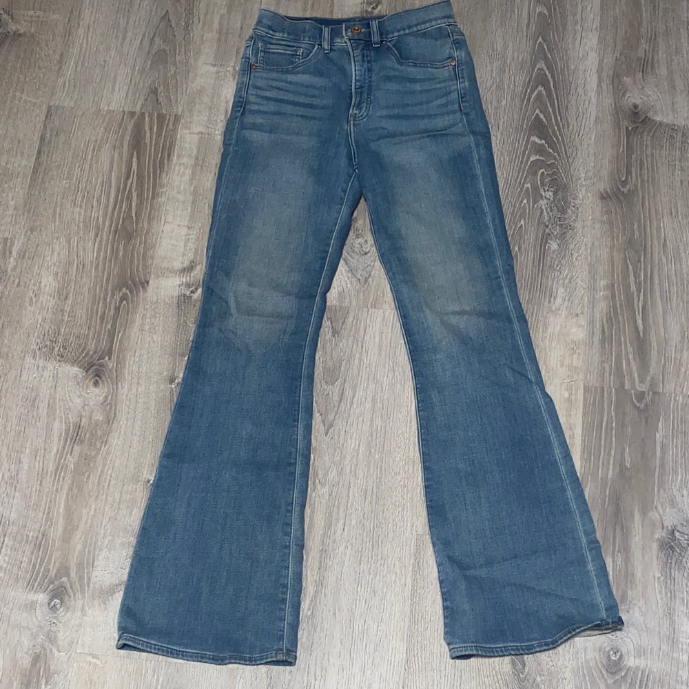 Express Blue Flare Women's Jeans